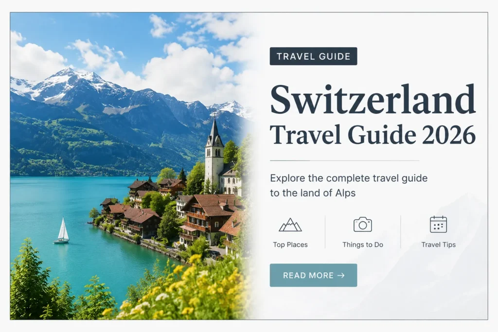 Switzerland Travel Guide 2026